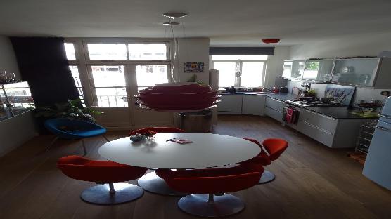 Sunny and nice 3 rooms Amsterdam Apartment Roofterrace